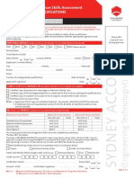 Sydney Accord Application Form