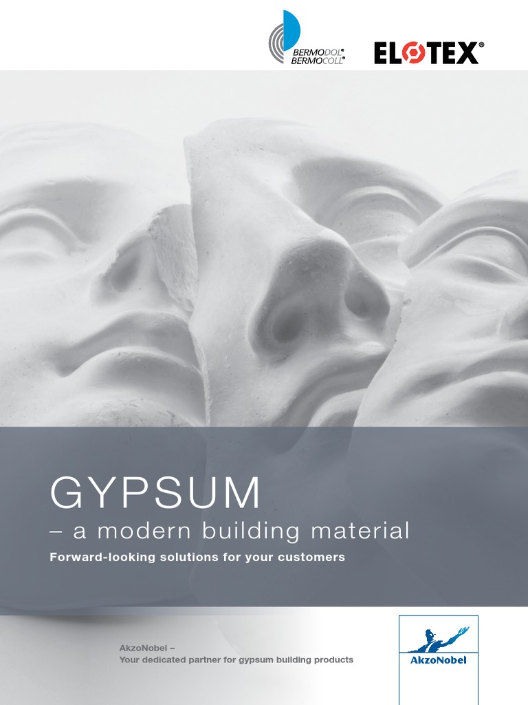 An Gypsum Modern Building Material - en | PDF | Plaster | Drywall
