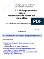 4.0 El Emprendedor Como Generador de Ideas,Sept,28,2013