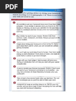 Advice on Doing Homework