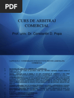 Curs de Arbitraj Comercial