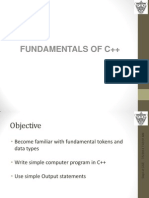 C++ Fundamentals