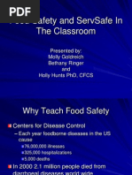 Using ServSafe in The Classroom