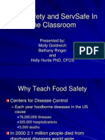 Using ServSafe in The Classroom