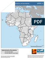 Africa Limites Administrativos