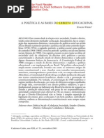 A Politica Social Evaldo Vieira