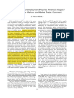 does european unemployment prop up american wages? comment.pdf