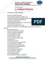 El Trueno, La Mente Perfecta. Poema