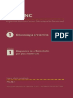 Curso I Odontología Preventiva. Módulo 1 Diagnóstico de Enfermedades Por Placa