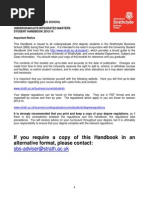 Download Strathclyde Business School UndergraduateIntegrated Masters Student Handbook 20132014 by Ramin SN232709799 doc pdf