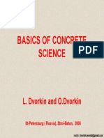 Basics of Concrete Science