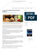 A List of Developer-friendly Android Libraries - LINUX for You