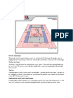 Tennis Court Dimensions