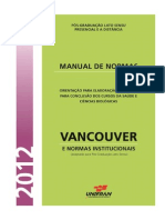 Manual Formatacao Vancouver