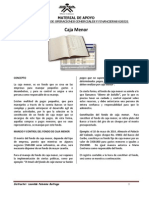 Caja Menor, Contabilización