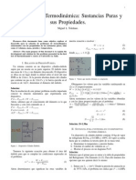 Problemas de Termodinámica: Sustancias Puras y Sus Propiedades.