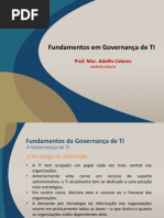 Fundamento de Governança de TI