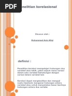Download Penelitian korelasional by AveeQ SN23272077 doc pdf