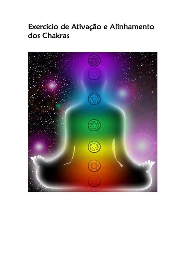 Ativação e Alinhamento dos Chakras | PDF | Chacra | Cor