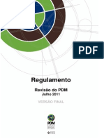 Regulamento de Revisão do PDM de 2011