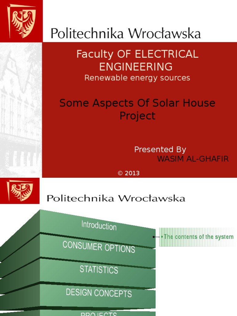 Review of Solar House Projects | PDF