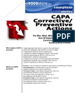 CAPA Program Outline
