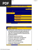 Electronic Business Systems: Introduction To Information Systems