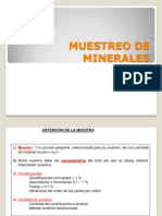 2 Muestreo de Minerales