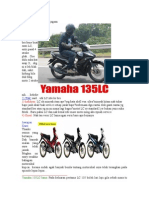 Yamaha 135LC Dan Penjagaan