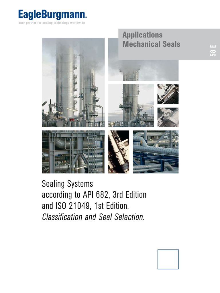 Mechanical Seal Application Eagleburgmann Pdf Pump Chemistry