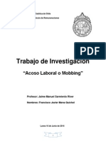 Trabajo Acoso Laboral o Mobbing - Francisco Javier Mena Quichel