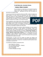 Breve Historia Del Colegio Fiscal Mixto Ismael Perez Pazmiño (Guayaquil - Ecuador