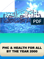 PHC & Health For All