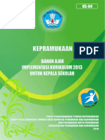 Pedoman kegiatan pramuka Kurikulum 2013 di sekolah 