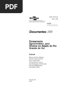 Zoneamento Agroclimatico para Oliveira RS