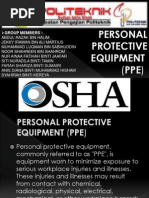 osha ppe