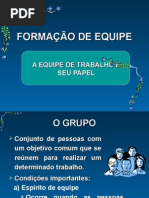 Formação de equipe