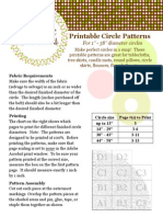 Print Able Circle Patterns