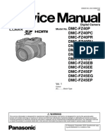 Dmc-fz45 Service Manual