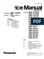 Service Manual Panasonic DMC-TZ10