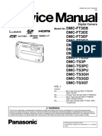 Service Manual Panasonic DMCF3T