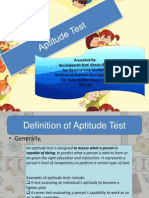 Aptitude Test