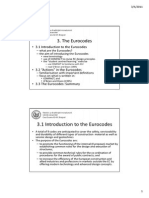 3.1 Introduction To The Eurocodes