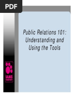 What is Public Relations