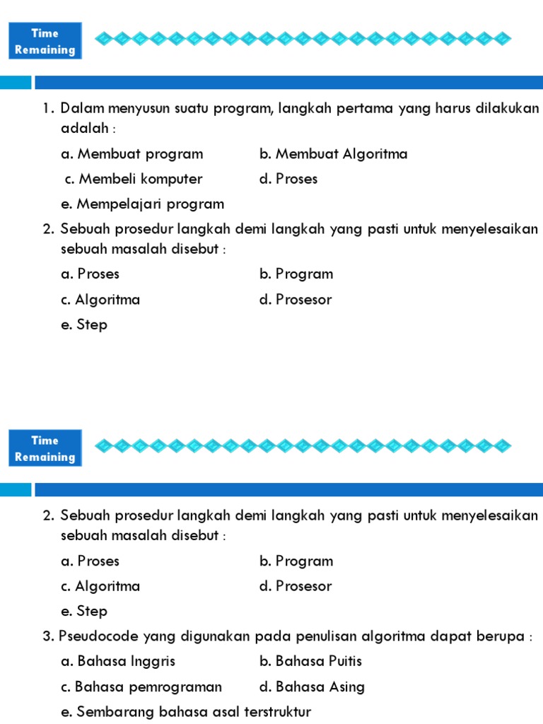 Algoritma dan Logika Pemrograman | PDF | Komputer | Teknologi & Rekayasa