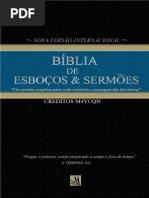 Biblia de Esboços e Sermões - FILEMON