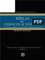 Biblia de Esboços e Sermões - FILEMON