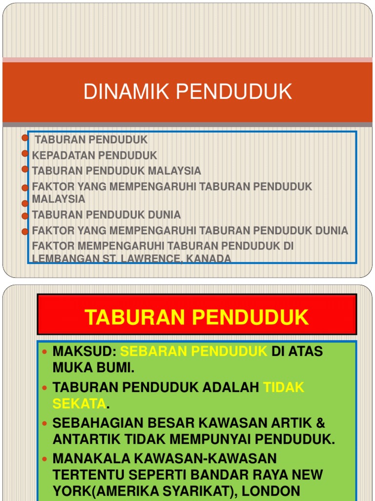 Dinamik Penduduk Pdf