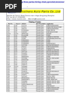 Oil Filter Application Chart | PDF | Pontiac | Volkswagen