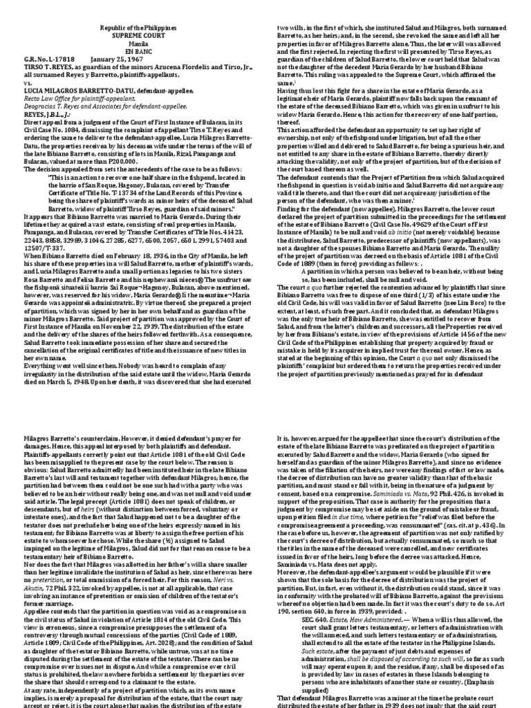Succession | PDF